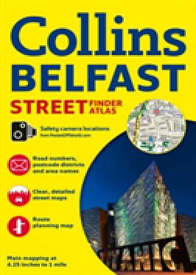 Collins Belfast Streetfinder Colour Atlas