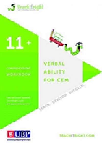 Verbal Ability for Cem 11 +: Comprehension Tests Workbook (Teachitright)