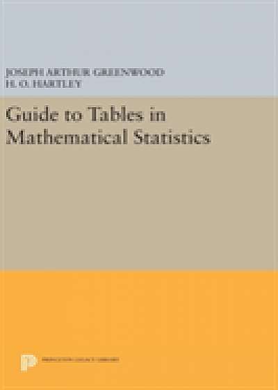 Guide to Tables in Mathematical Statistics