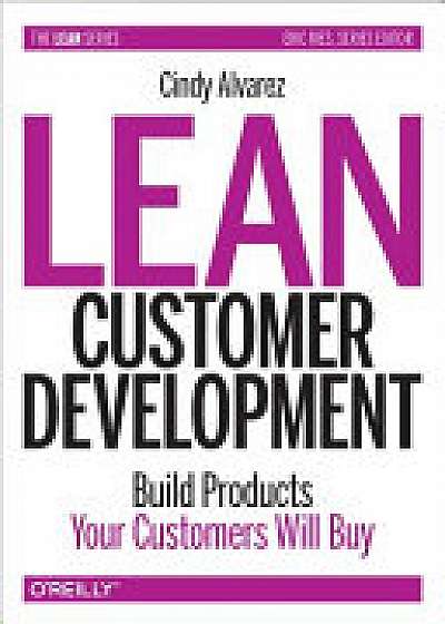 Coperta cărții Lean Customer Development