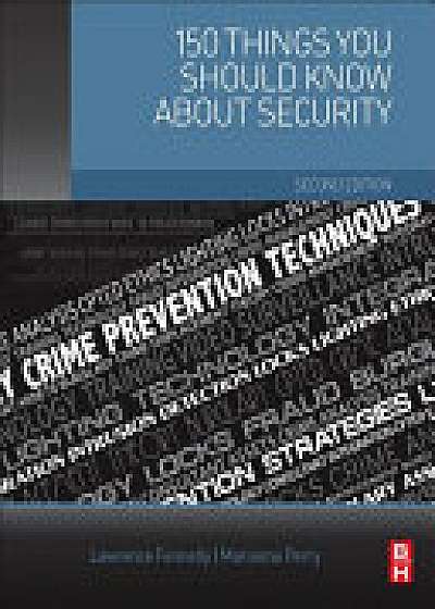 Coperta cărții 150 Things You Should Know about Security