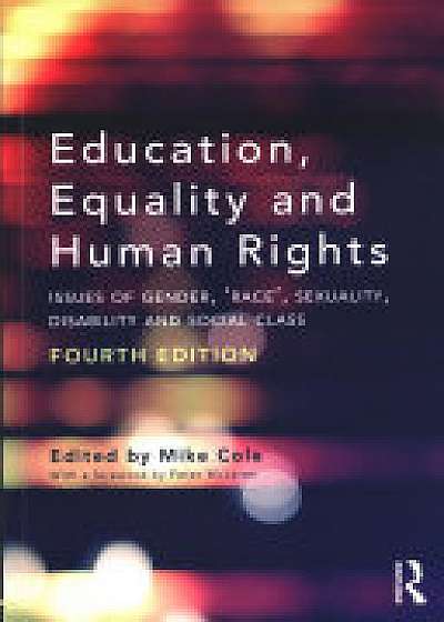 Coperta cărții Education, Equality and Human Rights