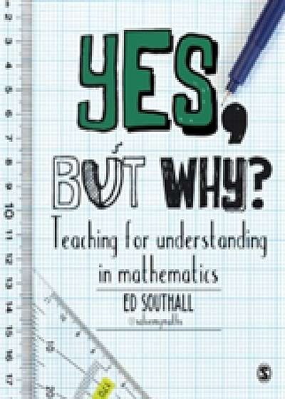 Coperta cărții Yes, but why? Teaching for understanding in mathematics