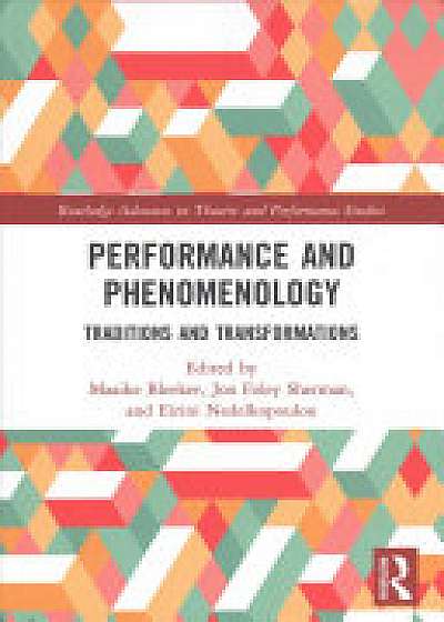 Coperta cărții Performance and Phenomenology