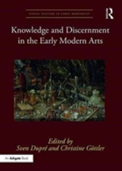 Coperta cărții Knowledge and Discernment in the Early Modern Arts