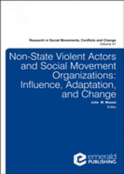 Coperta cărții Non-State Violent Actors and Social Movement Organizations