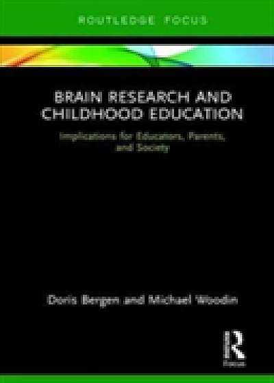 Coperta cărții Brain Research and Childhood Education