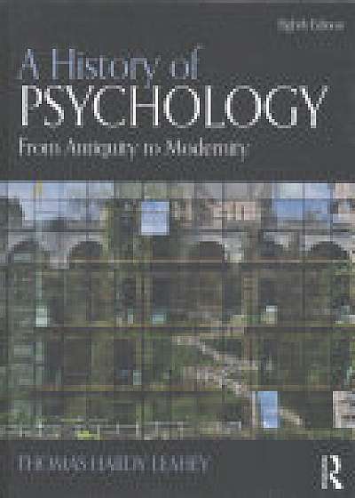 Coperta cărții A History of Psychology