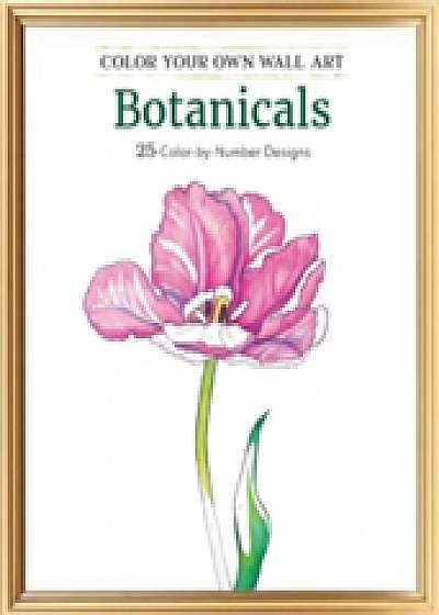 Color Your Own Wall Art Botanicals