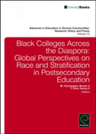 Coperta cărții Black Colleges Across the Diaspora