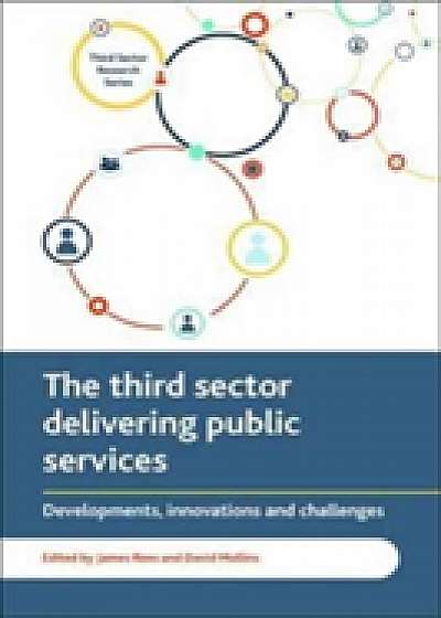 Coperta cărții The third sector delivering public services