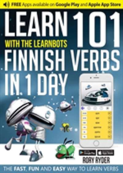 Learn 101 Finnish Verbs in 1 Day with the Learnbots