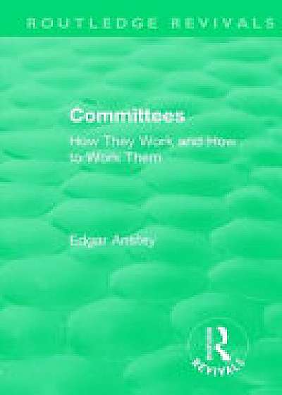 Coperta cărții : Committees (1963)