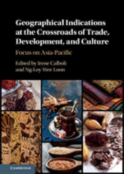 Coperta cărții Geographical Indications at the Crossroads of Trade, Development, and Culture
