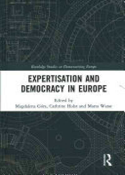 Coperta cărții Expertisation and Democracy in Europe