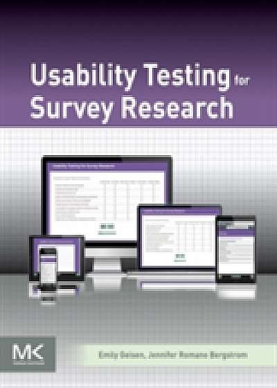 Coperta cărții Usability Testing for Survey Research