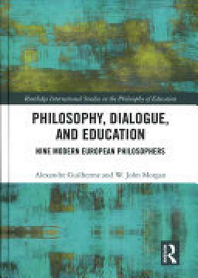 Coperta cărții Philosophy, Dialogue, and Education