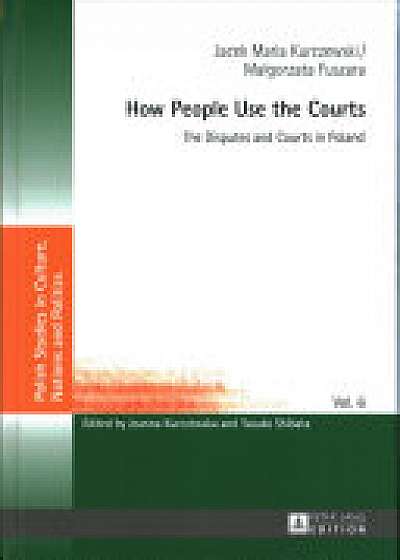 Coperta cărții How People Use the Courts