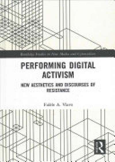 Coperta cărții Performing Digital Activism de Fidele A. Vlavo
