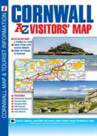 Cornwall Visitors Map