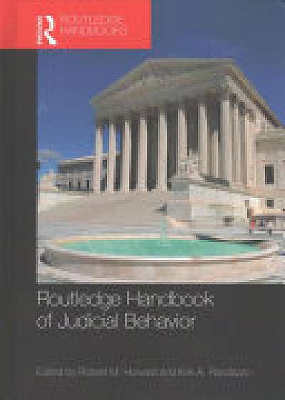 Coperta cărții Routledge Handbook of Judicial Behavior