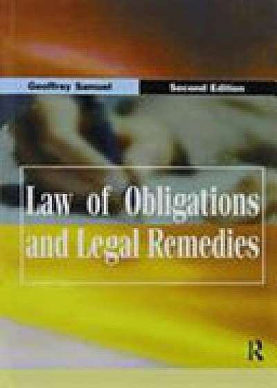 Coperta cărții Law of Obligations & Legal Remedies de Professor Geoffrey  Samuel