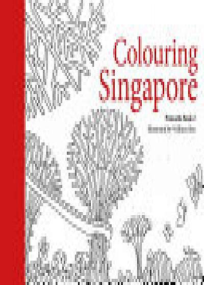 Colouring Singapore Postcard