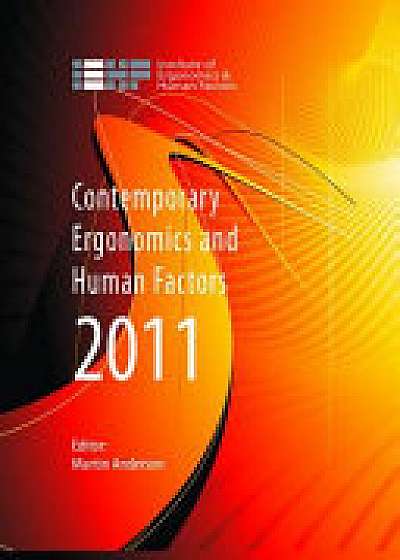 Coperta cărții Contemporary Ergonomics and Human Factors 2011