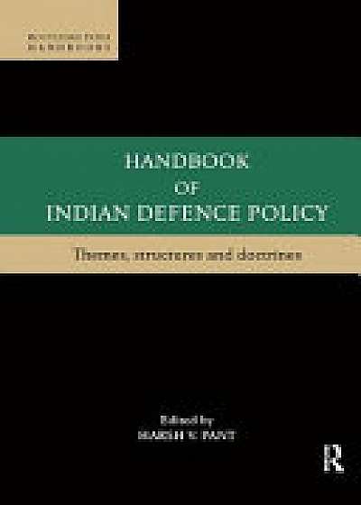 Coperta cărții Handbook of Indian Defence Policy