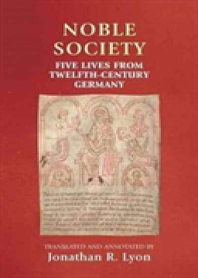 Coperta cărții Noble Society