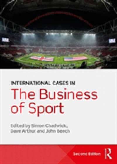 Coperta cărții International Cases in the Business of Sport