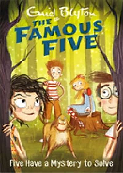 Coperta cărții Famous Five: Five Have A Mystery To Solve