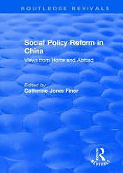 Coperta cărții Social Policy Reform in China