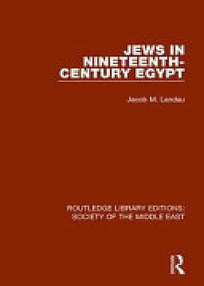 Coperta cărții JEWS IN NINETEENTH CENTURY EGYPT R