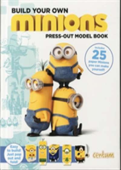 Build Your Own Minions Press-Out Model Book