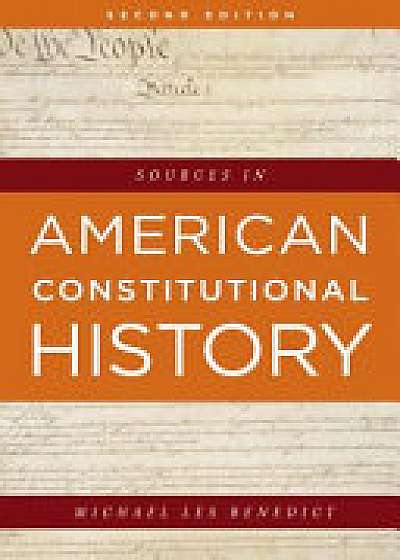 Coperta cărții Sources in American Constitutional History