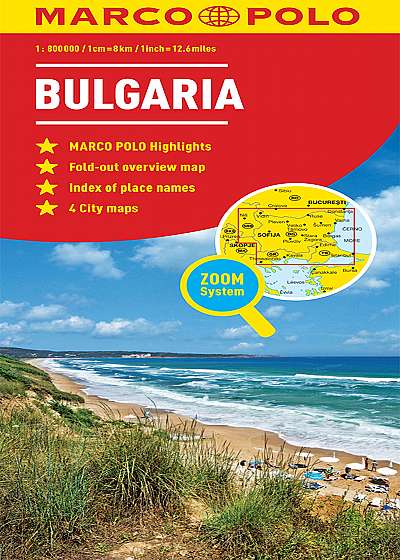 Bulgaria Marco Polo Map