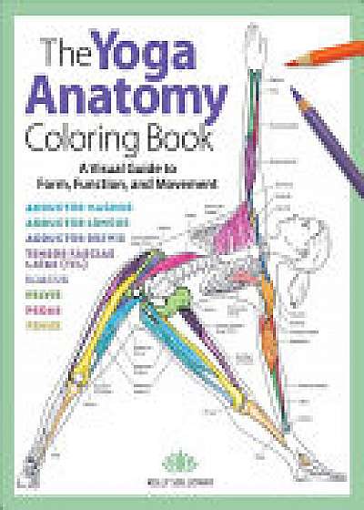 Yoga Anatomy Coloring Book