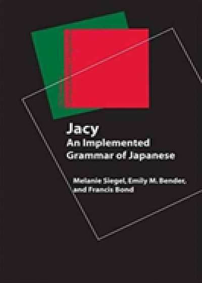 Jacy - An Implemented Grammar of Japanese