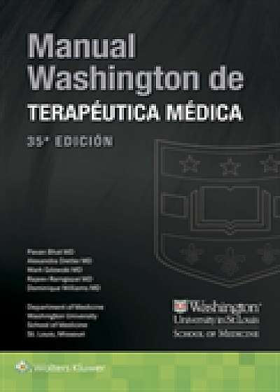 Manual Washington de terapeutica medica