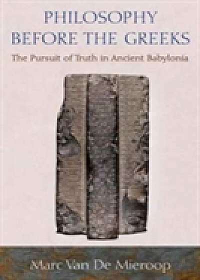 Philosophy before the Greeks