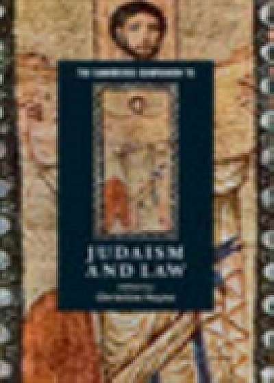 Coperta cărții The Cambridge Companion to Judaism and Law
