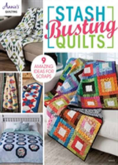 Coperta cărții Stash Busting Quilts