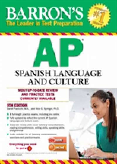 Barron's AP Spanish Language and Culture with MP3 CD & CD-ROM, 9th Edition