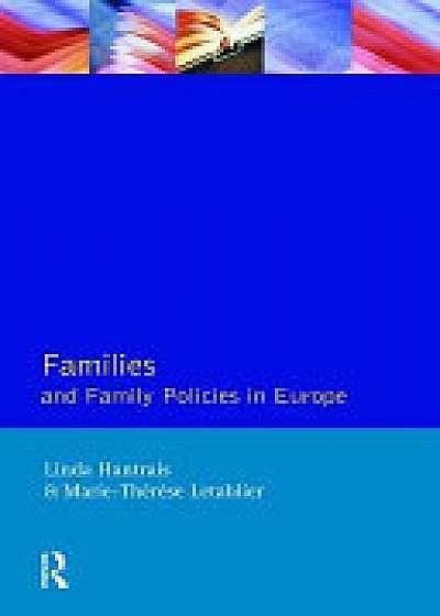 Coperta cărții Families and Family Policies in Europe
