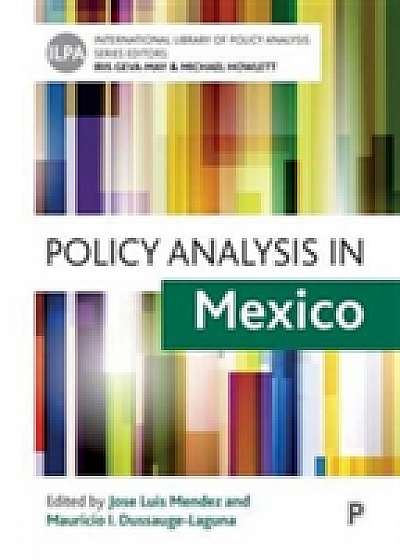Coperta cărții Policy analysis in Mexico