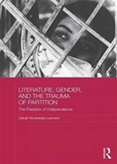 Coperta cărții Literature, Gender, and the Trauma of Partition