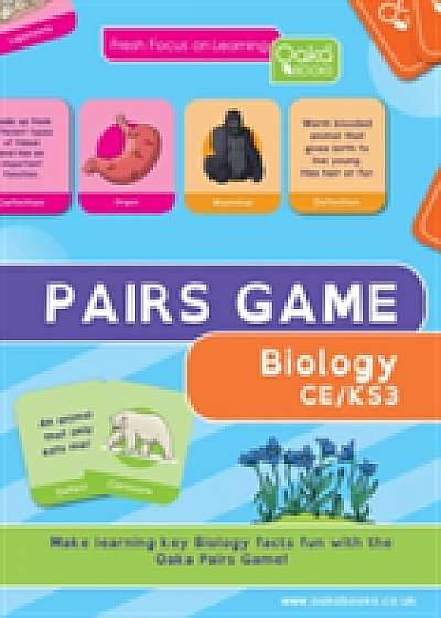 Coperta cărții BIOLOGY PAIRS GAME