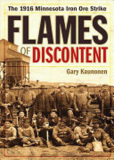 Coperta cărții Flames of Discontent de Gary Kaunonen
