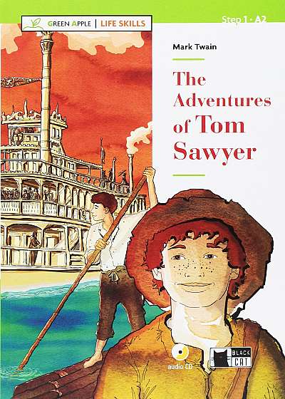 Green Apple - Life Skills: The Adventures of Tom Sawyer + CD